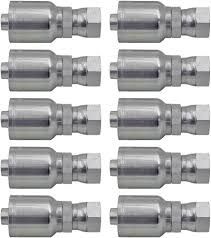 J Series-Four Spiral &amp; Wire Braided (Non Skive) to JIC- J-FJX