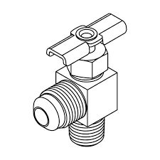 SAE 45° to Pipe Elbow 90° - NV101
