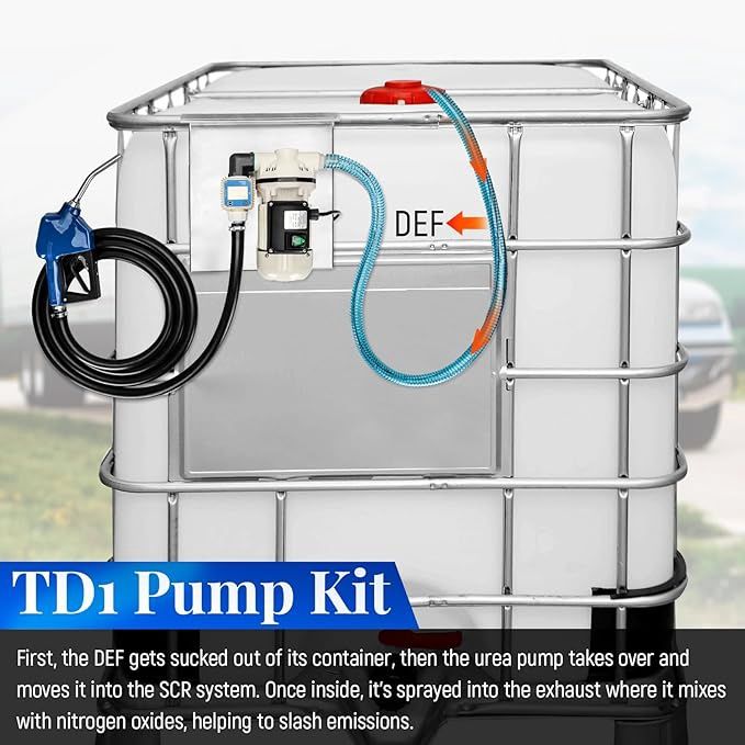 High-End DEF PUMP,DEF Transfer Pump Kit 10GPM/40LPM