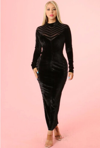 Victoria Velvet Dress