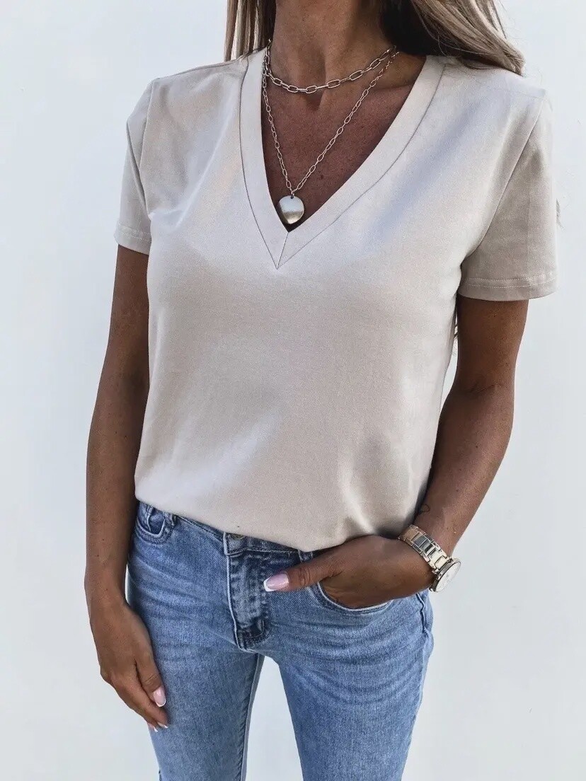 Danielle V-Neck T-Shirt