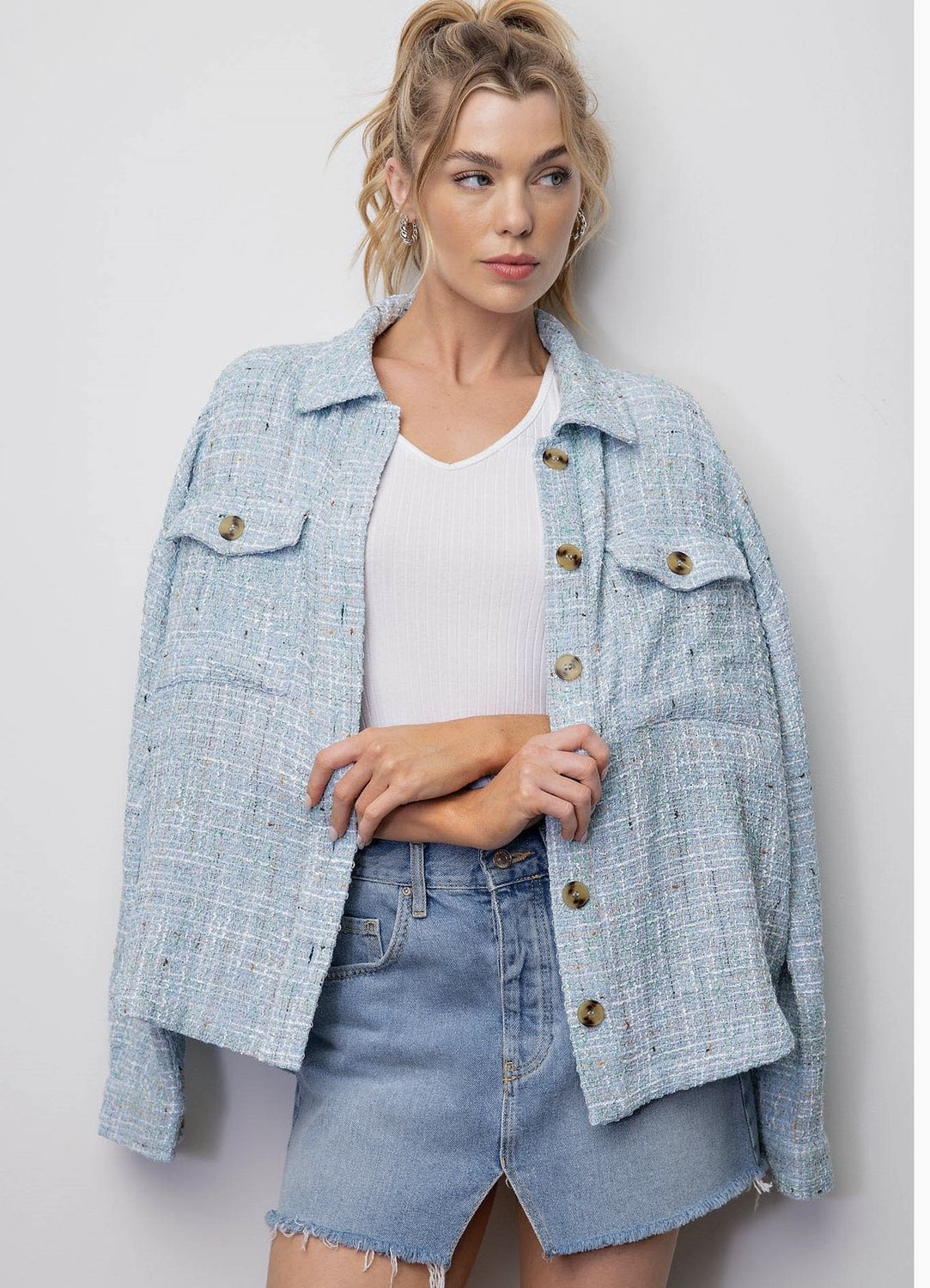 Gabrielle Button Down Novelty Shirts