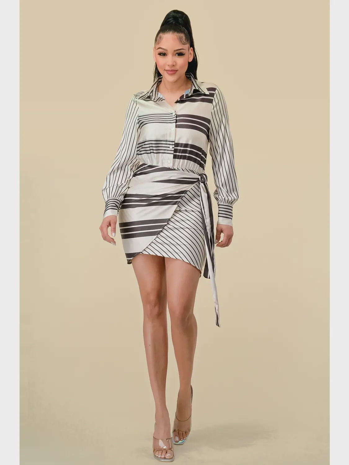 Lia Mini Shirtdress