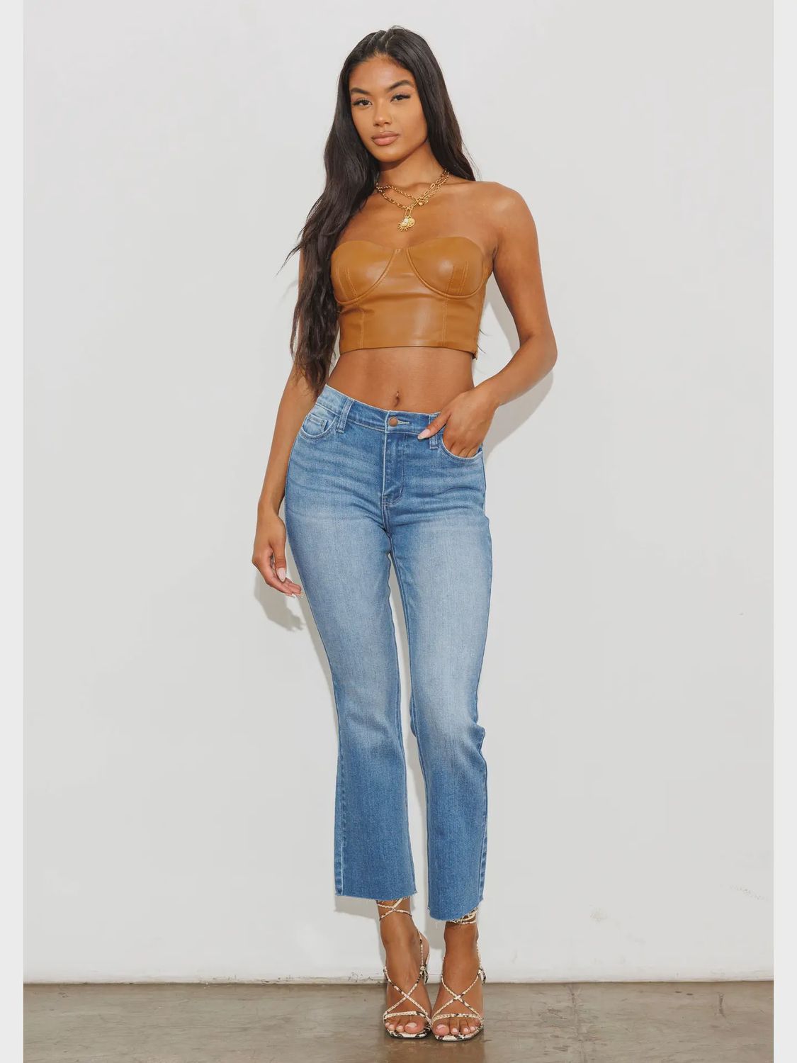 Tiana Ankle Bootcut Jeans