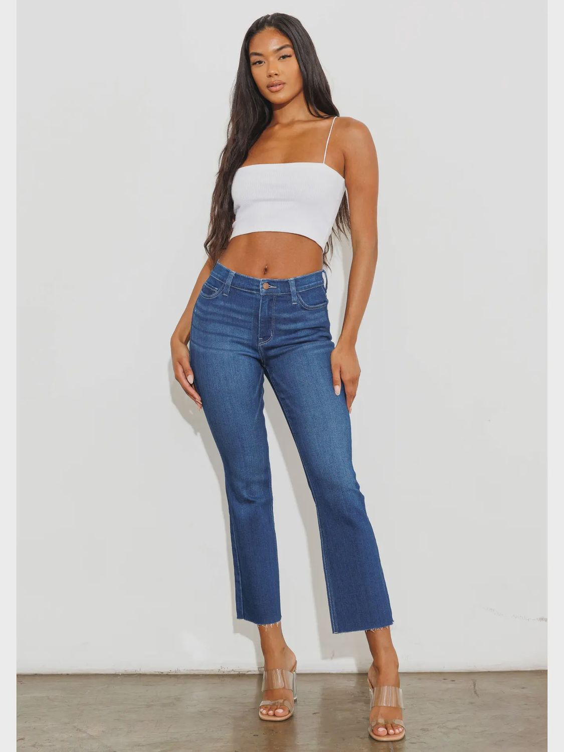 Esmy Ankle Bootcut Jeans