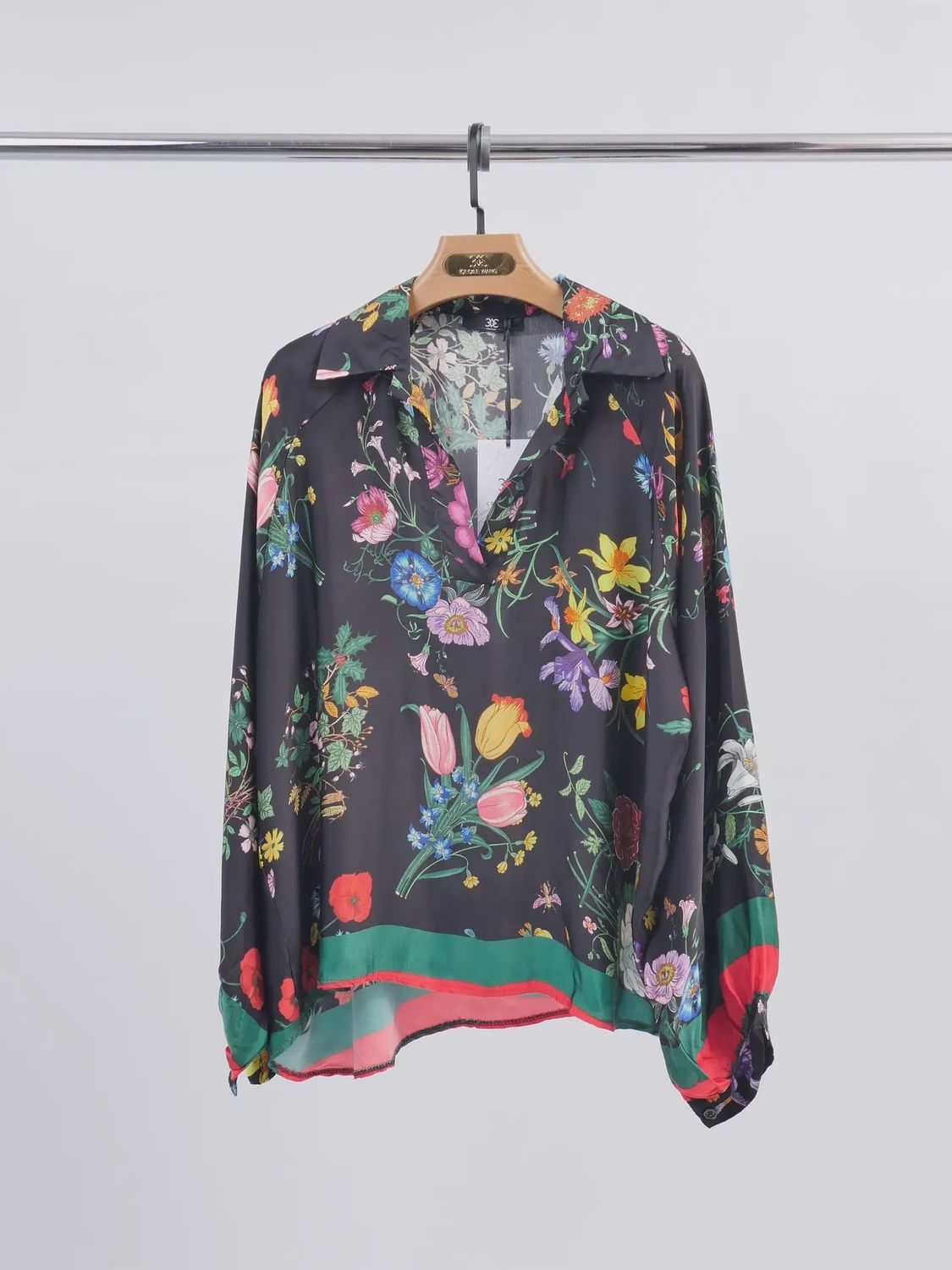 Patrizia Flower Print Long Sleeve Tunic