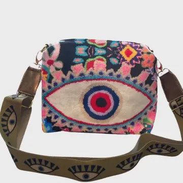 The Funky Velvet Rainbow Mini Bag