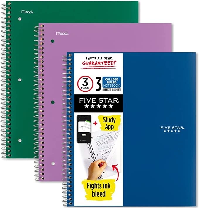 NOTEBOOK 3 SUBJECT