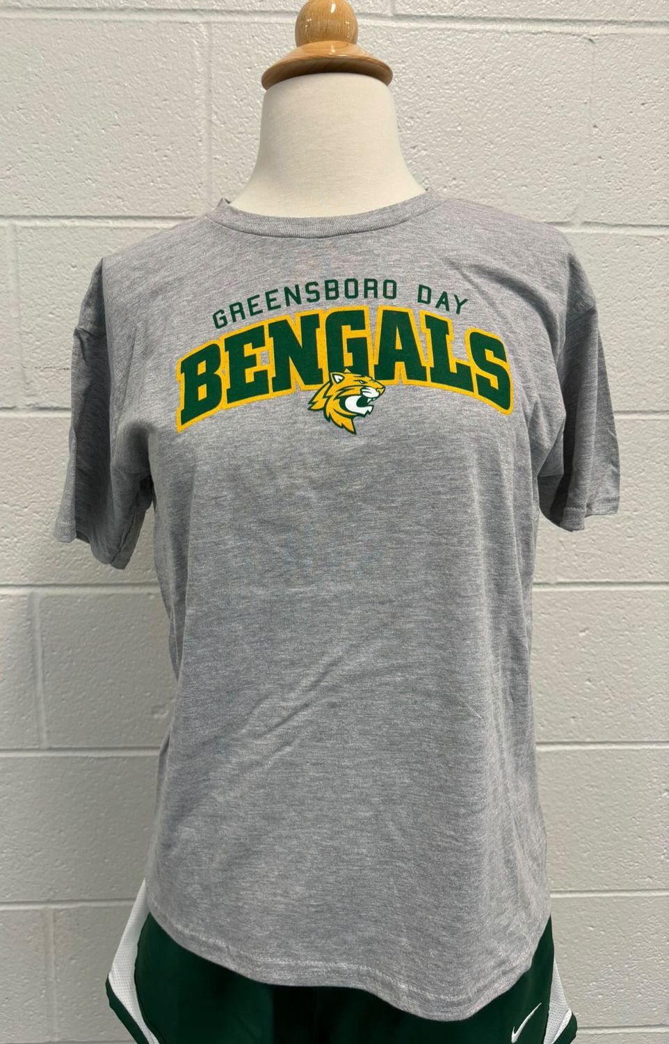 BENGAL CURVE GREY T-SHIRT (Youth)