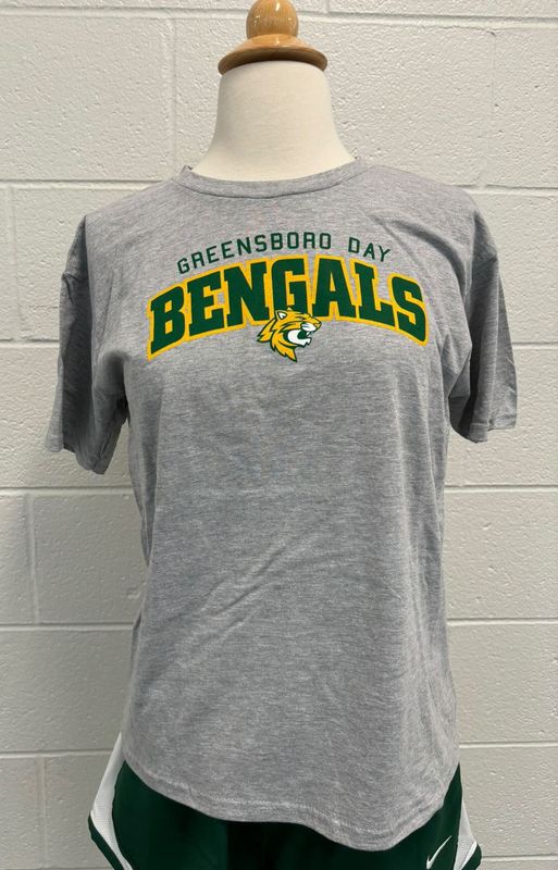 BENGAL CURVE GREY T-SHIRT (Youth)