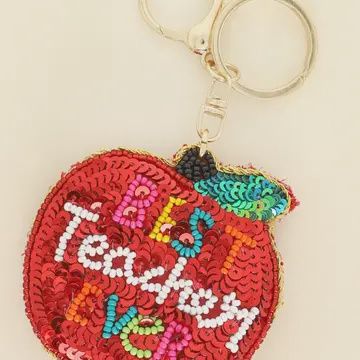 BEST TEACHER KEYCHAIN