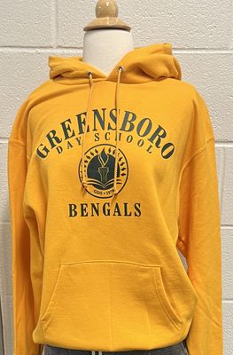 CHAMPION- ADULT ARCH HOODIE GOLD