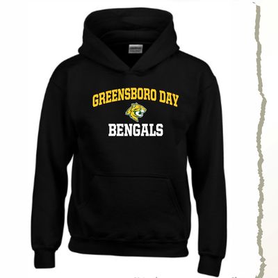 BENGAL LOGO HOOD BLACK