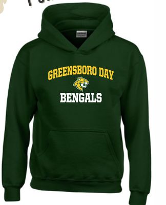 BENGAL LOGO HOOD GREEN