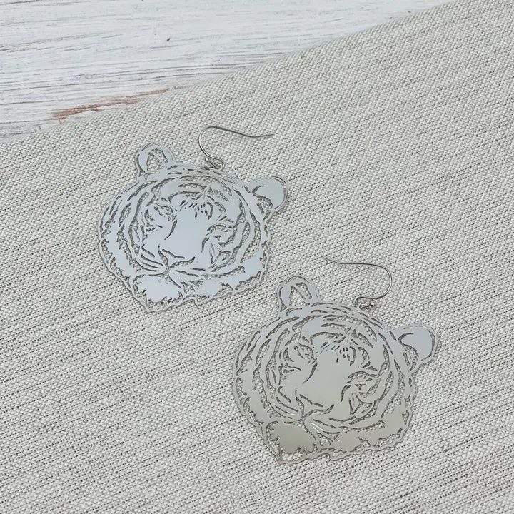 SILVER BENGAL EARRINGS