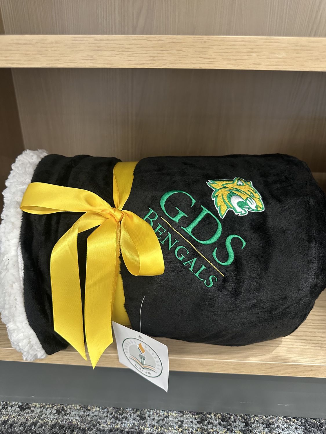 Sherpa Blanket, Colour: BLACK