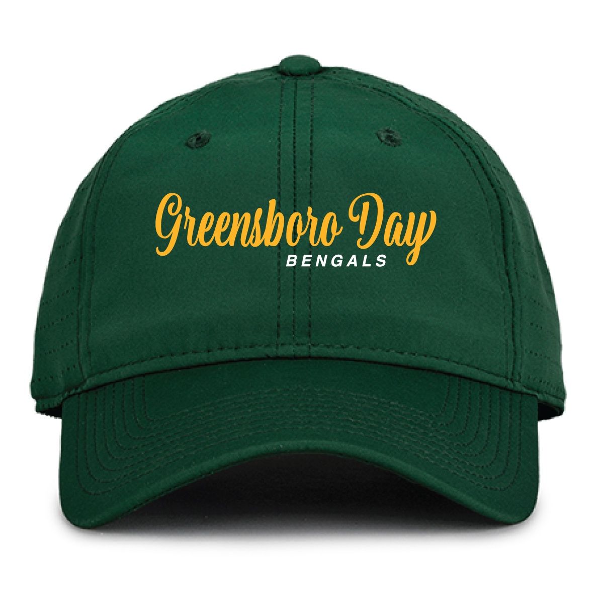 GAMECHANGER - PERFORATED RELAXED HAT, Colour: GREEN