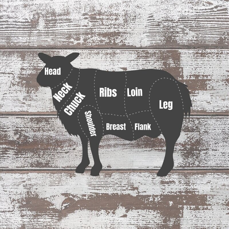 Whole Lamb $6/lb Hanging (processing included)