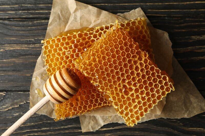Raw Honeycomb