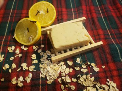 Orange and Clove Oatmeal Soap Orange and Clove Oatmeal Soap