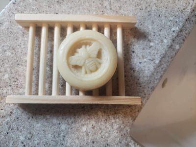 Lavender Honey Goat's Milk Soap (Small)