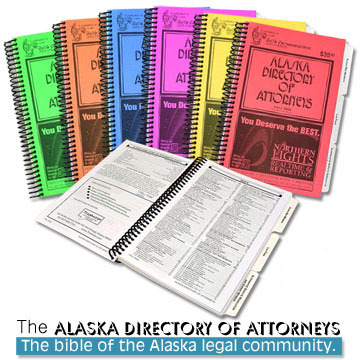 **PREORDER: Fall 2025 Alaska Directory of Attorneys