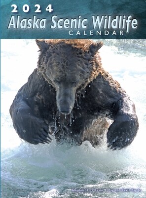 2024 Alaska Scenic Wildlife Calendar