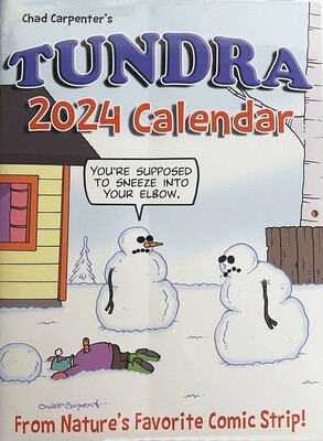 2024 Tundra Wall Calendar