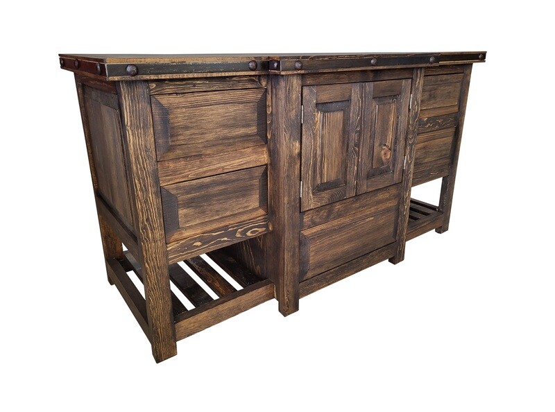 Livette Rustic Bathroom Vanity Furniture