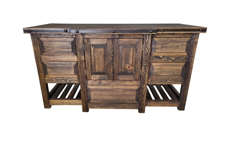 Livette Rustic Bathroom Vanity Furniture
