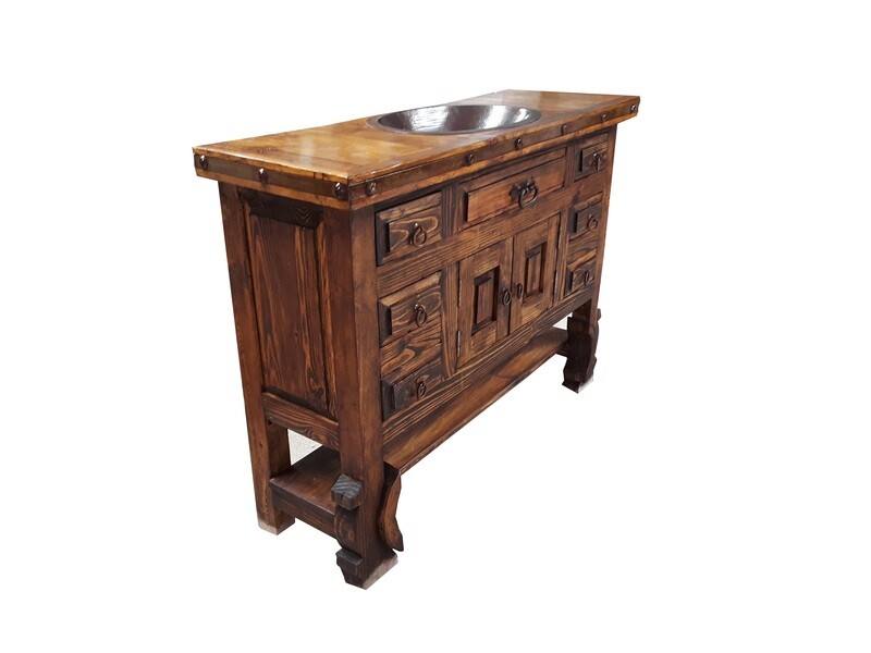 Saint Anthony Rustic bathroom Vanity
