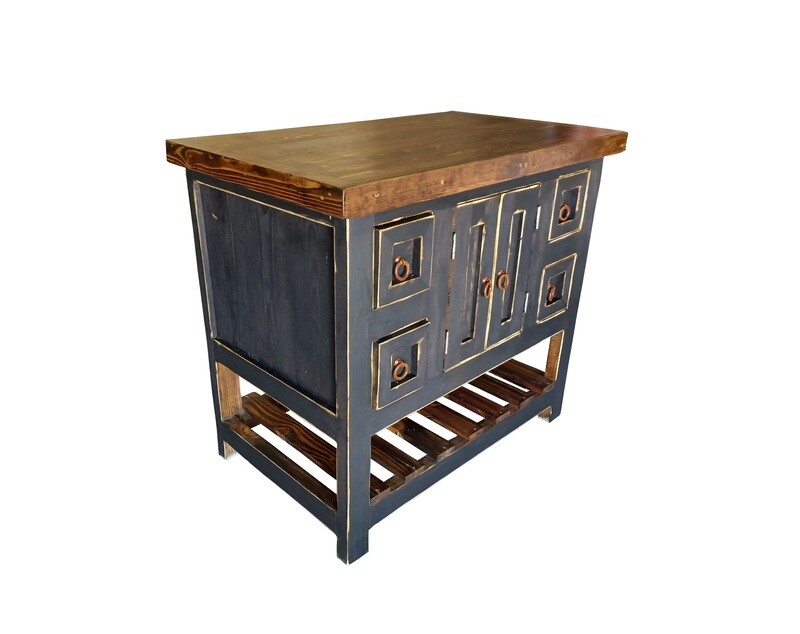 Belmont Rustic Bathroom Vanity