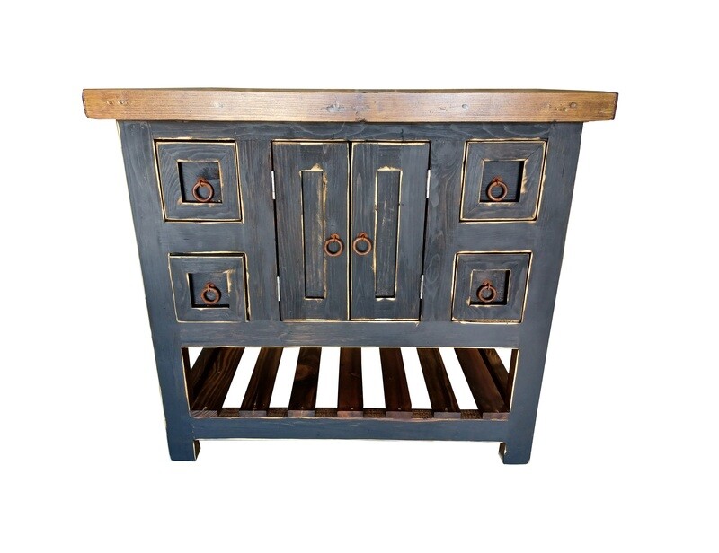 Belmont Rustic Bathroom Vanity