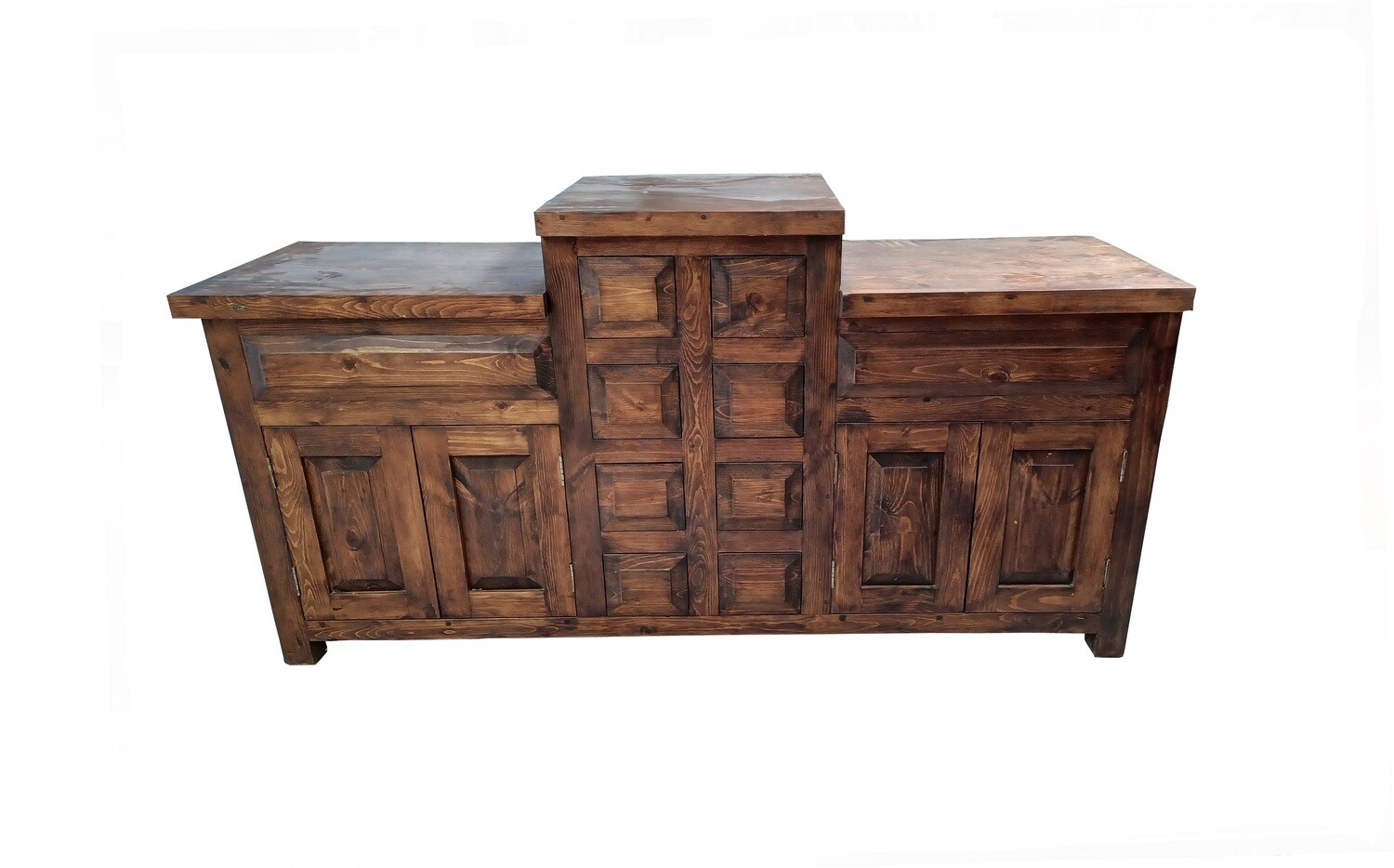 Wiley Rustic Reclaimed Wood Bathroom vanity