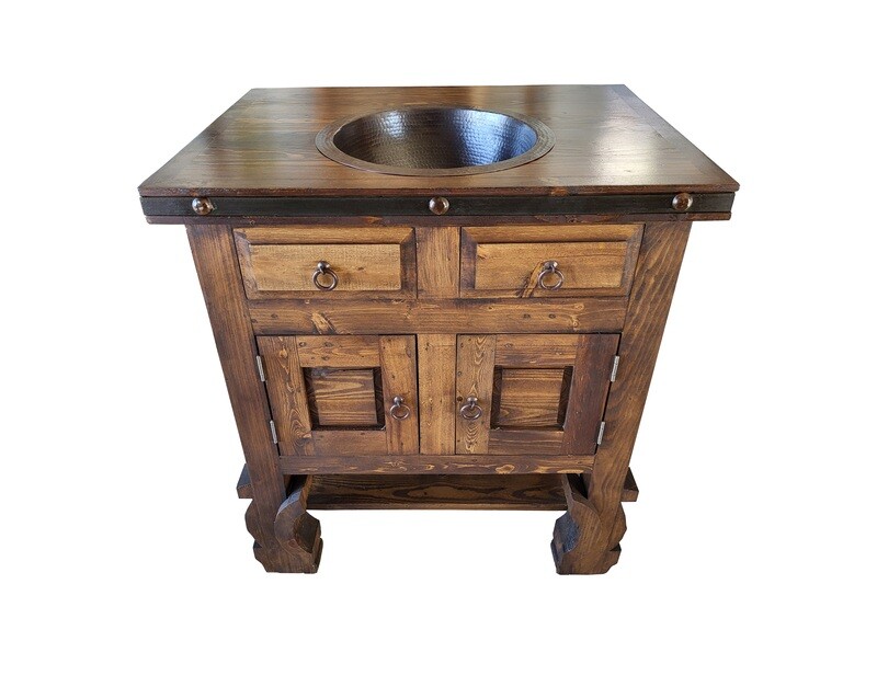 Delano Rustic Bathroom vanity