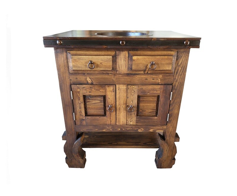 Delano Rustic Bathroom vanity