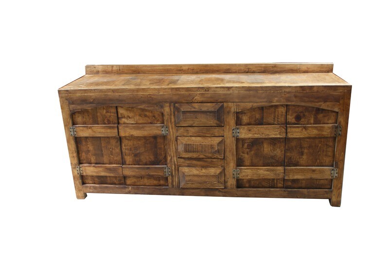 Crusaders Rustic Reclaimed Wood Bathroom vanity