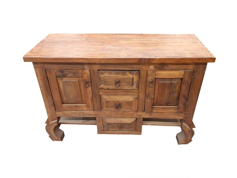Benson Rustic Reclaimed Wood Bathroom vanity