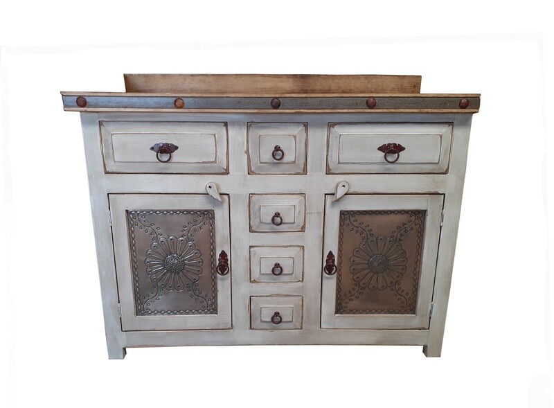Flora Laminosa Rustic Bathroom Vanity