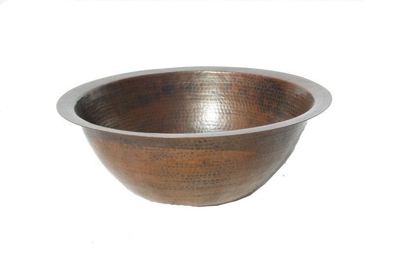 Hammered Copper sink