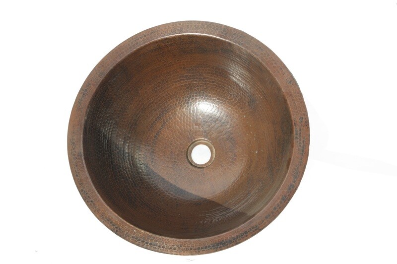 Hammered Copper sink