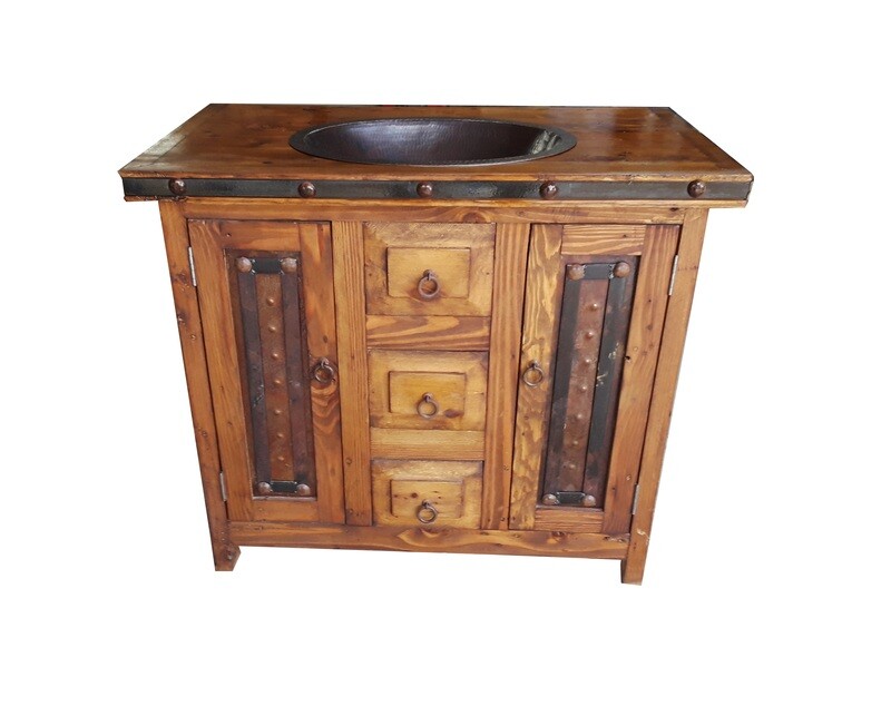 Canton Rustic Bathroom Vanity