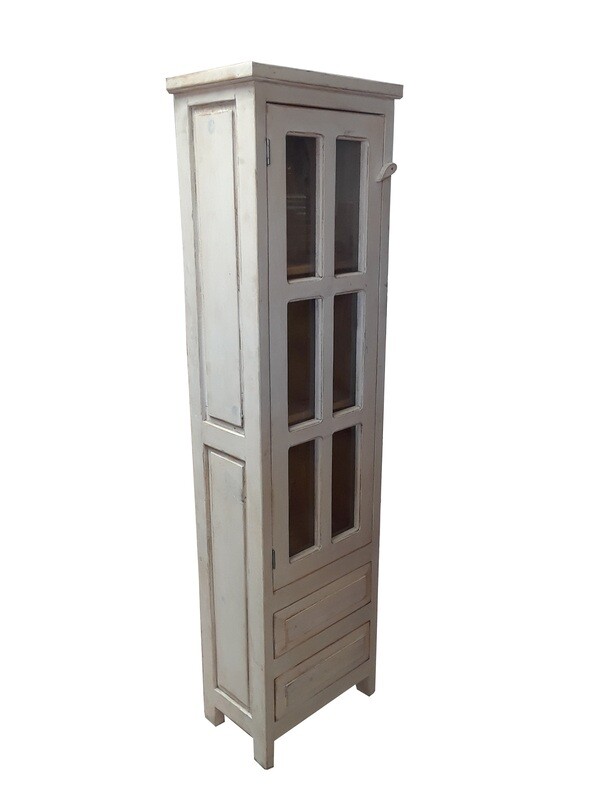 San Marcial Rustic Linen Cabinet