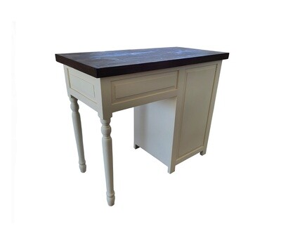 Peters Rustic White Office Desk
