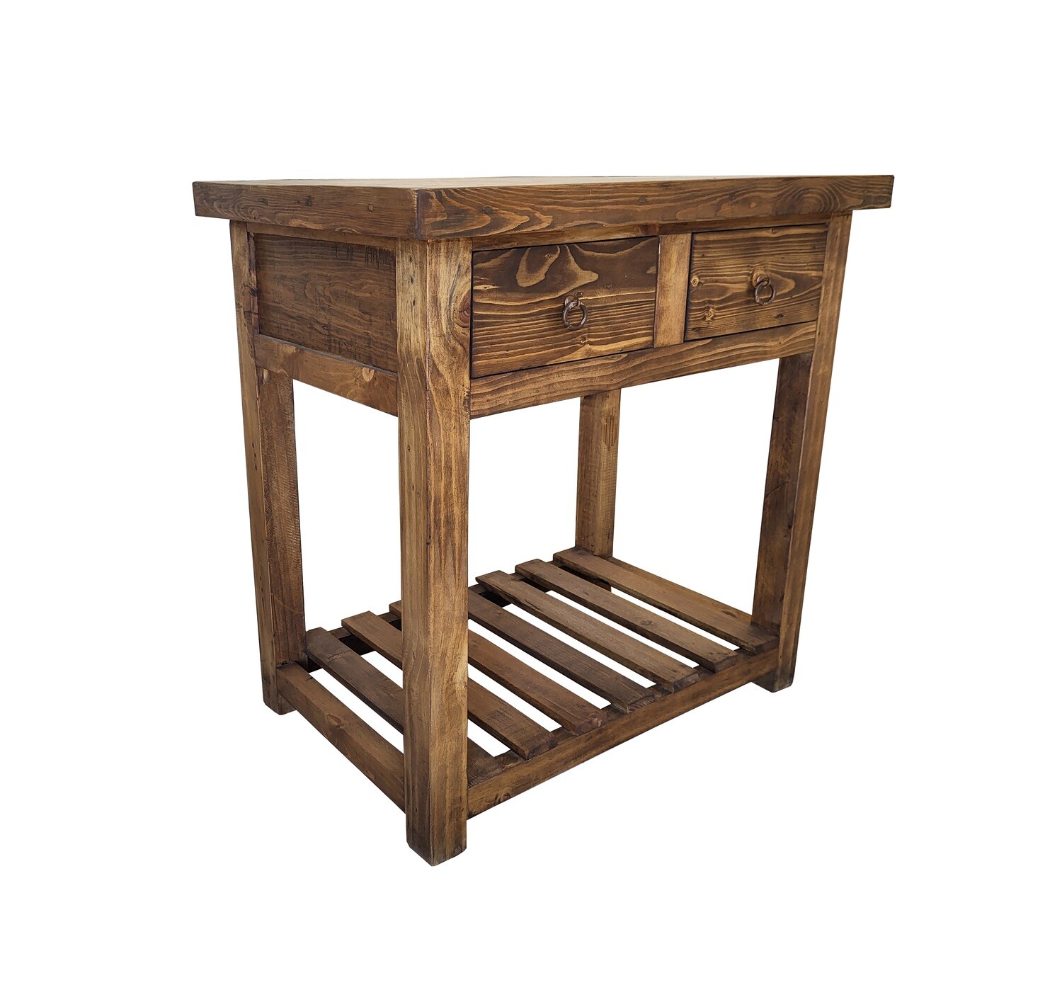 Kent Rustic Kitchen Island