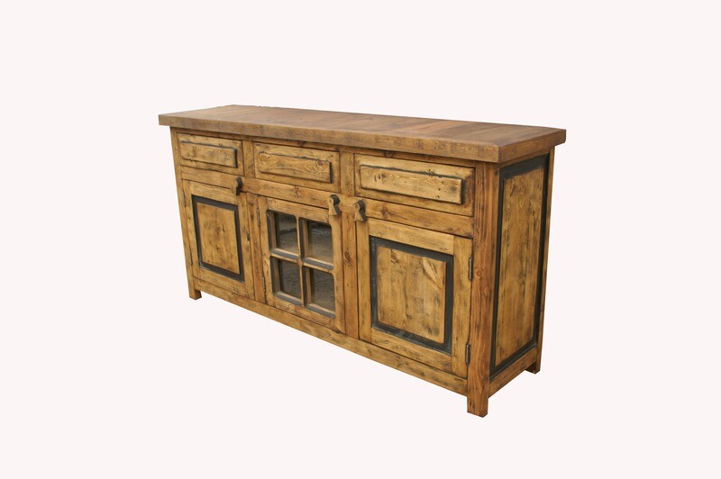 Bryson Rustic Weathered Bathroom Vanity