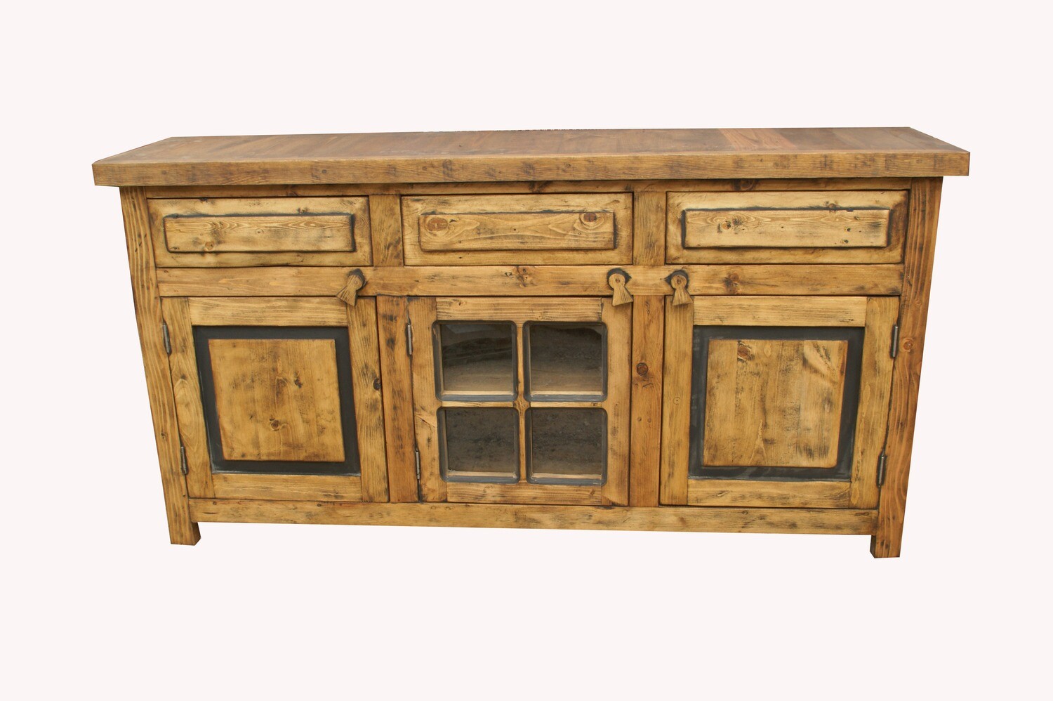 Bryson Rustic Weathered Bathroom Vanity