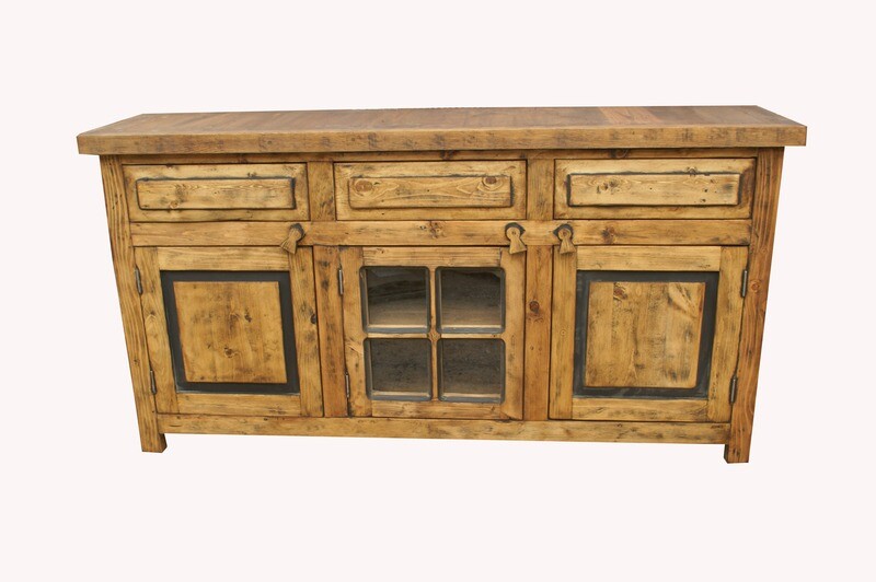 Bryson Rustic Weathered Bathroom Vanity