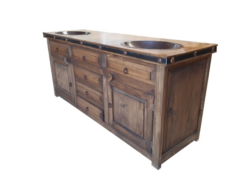 Bryson Rustic Bathroom Vanity
