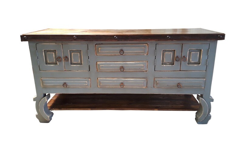 Dan Pio Rustic Gray washed Bathroom Vanity